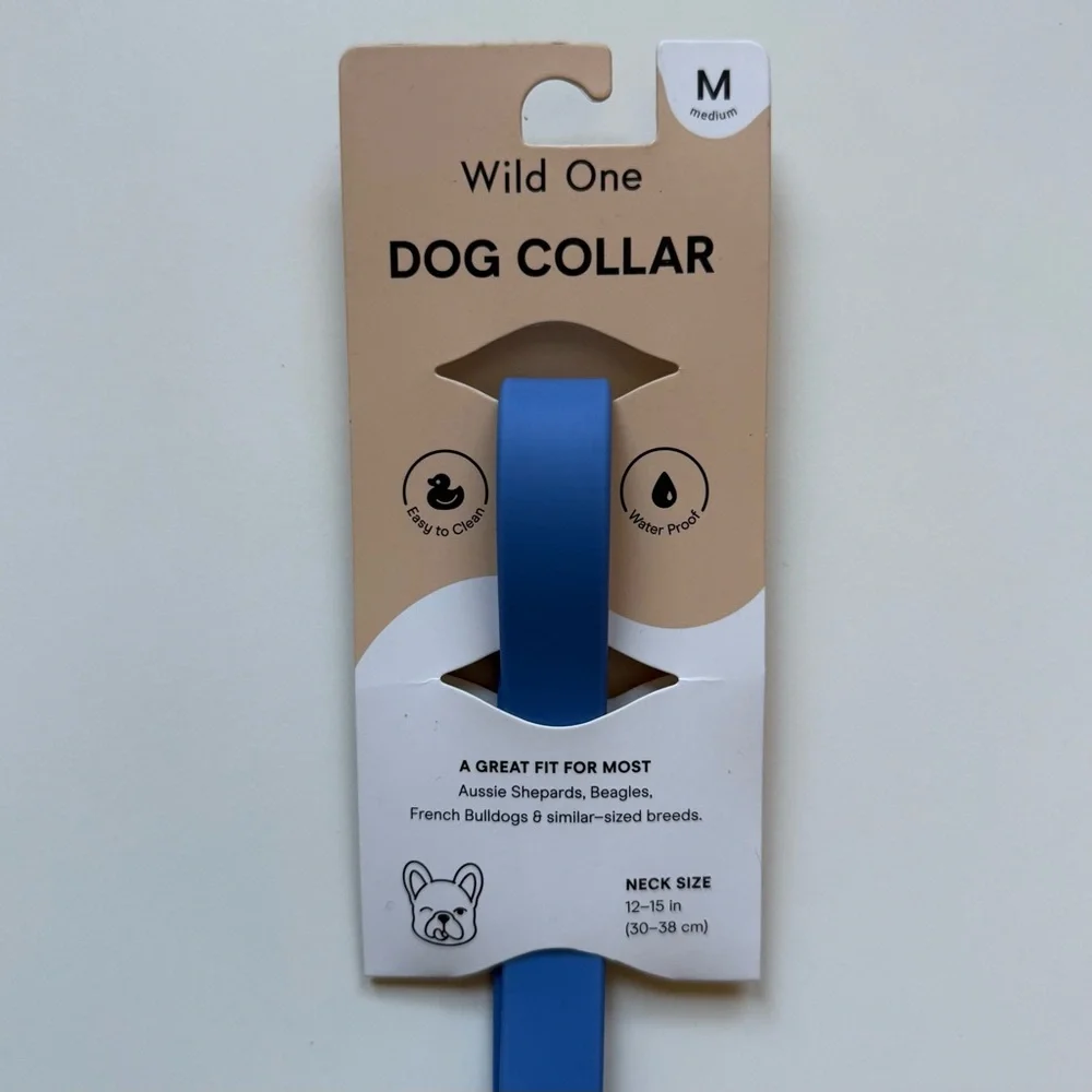 Wild One Dog Collar - M (12-15